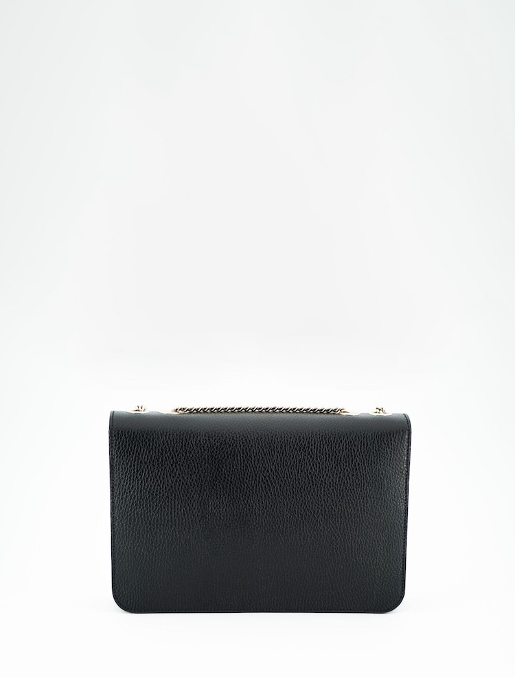 Gucci Calf Leather Dollar Black Shoulder Bag - Image 2 of 6