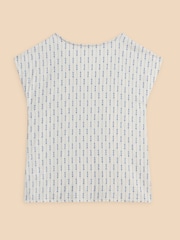White Stuff White Organic Cotton Rae Vest - Image 6 of 7