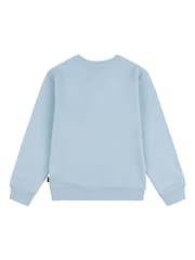 Lee Blue Boys 100% Cotton Badge Sweatshirt - Image 7 of 8