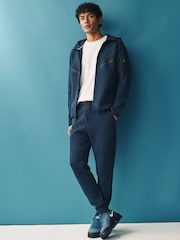 Nike Navy Tech Fleece Zip Up Hoodie - Image 2 of 6