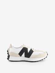 Light White/Black - Тренажеры New Balance Mens 327 - Image 1 of 10