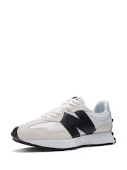 Light White/Black - Тренажеры New Balance Mens 327 - Image 5 of 10