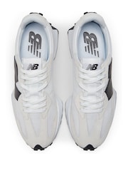 Light White/Black - Тренажеры New Balance Mens 327 - Image 6 of 10
