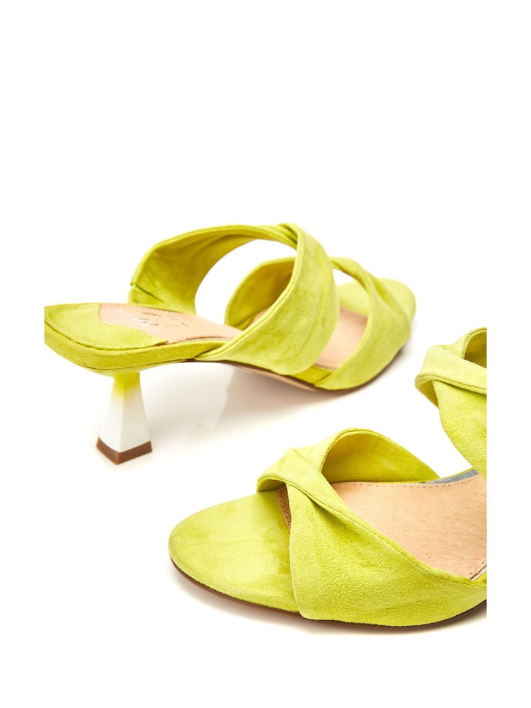 Moda in Pelle Loola Two Twist Strap Mule Sandals - Image 4 of 4
