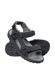 Mountain Warehouse Grey Mens Crete Sandals - Image 1 of 4