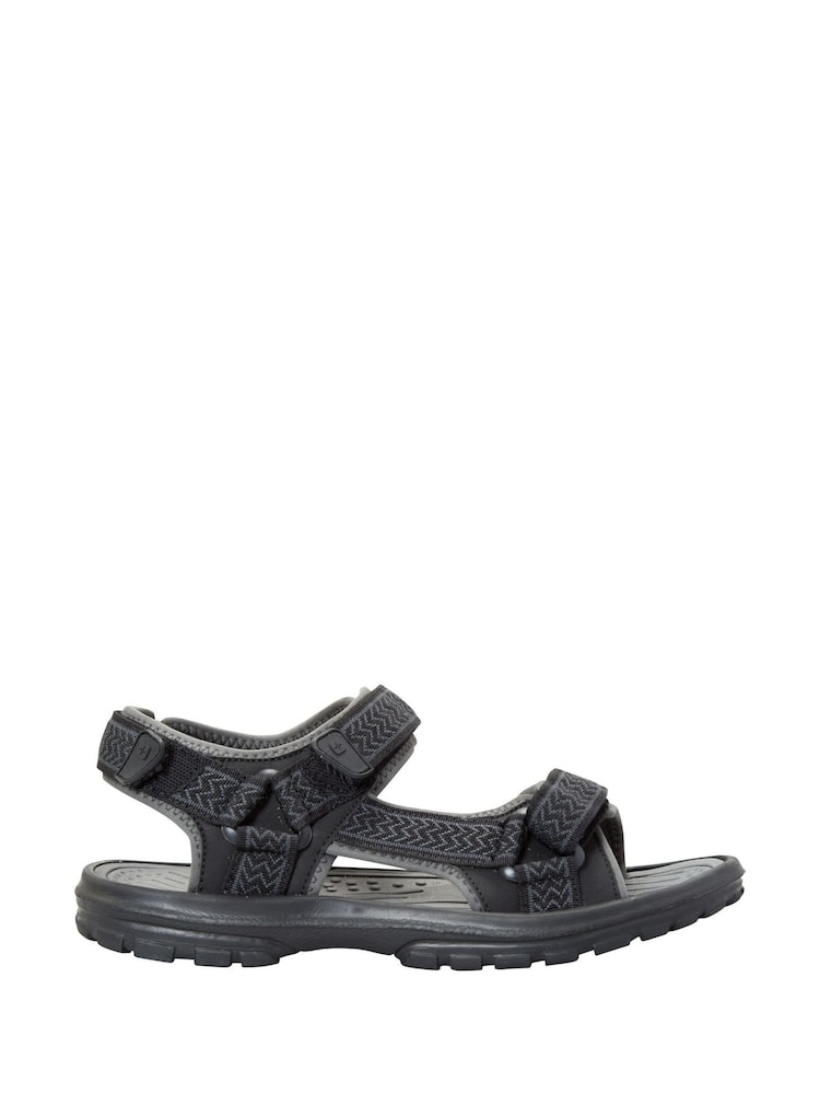 Mountain Warehouse Grey Mens Crete Sandals - Image 2 of 4