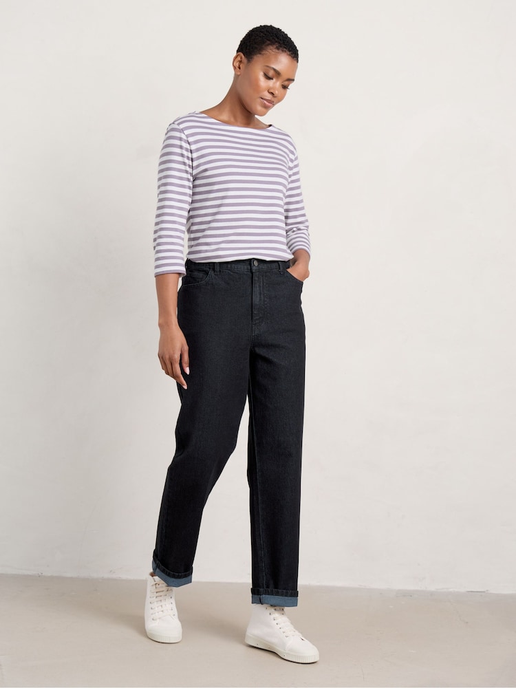 Seasalt Cornwall Blue Petite Trenow Cove Jeans - Image 1 of 5 Seasalt Cornwall Blue Petite Trenow Cove Jeans - Image 1 of 5