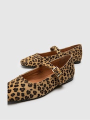 Schuh lille Square Toe Ballerinas - Image 4 of 4
