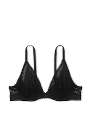 Zwart met sierlijke stippen - Victoria's Secret PINK beha van kant - Image 3 of 3