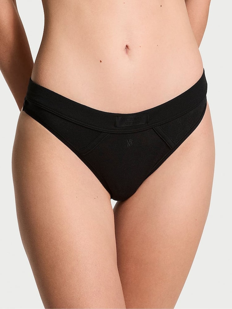 Victoria's Secret Black Thong Knickers - Image 1 of 3