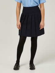 Trutex Navy 18" Stitch Down Permanent Pleats School Skirt (10-17 Yrs) - Image 2 of 6