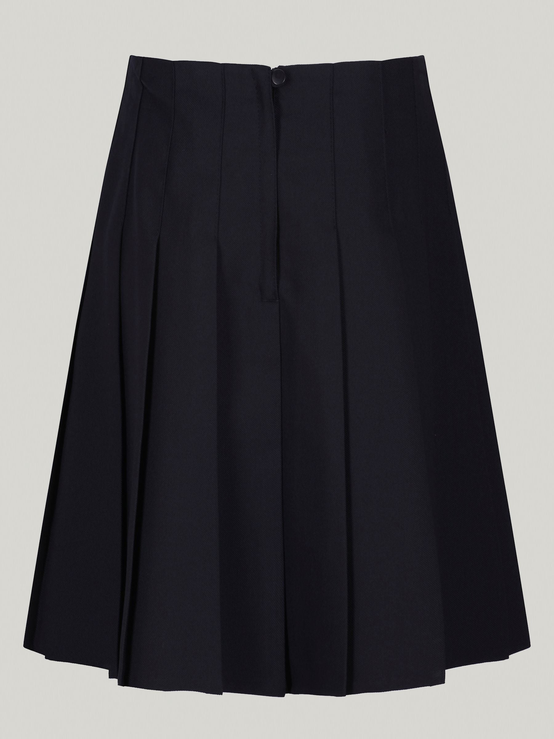 Navy pleated school skirt next shop