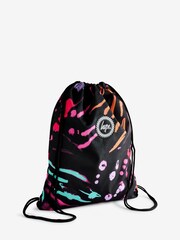 Hype. Scratch Black Drawstring Bag - Image 1 of 1