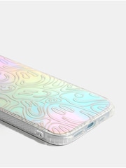 Skinnydip Holo Warped Happy Face London 15 Pro Case - Image 3 of 4