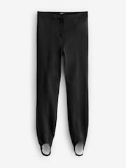 Black Ponte Stirrup Leggings - Image 5 of 7