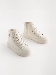 White High Top Trainers - Image 6 of 10