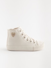 White High Top Trainers - Image 7 of 10