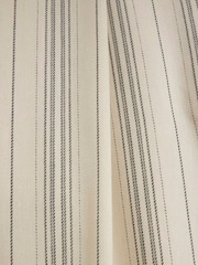 River Island Cream Stripe Wide Leg Pleated Trousers - Image 6 of 6