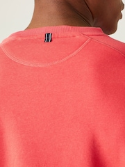 Regatta Red Mens Nithsdale Crewneck Sweatshirt - Image 5 of 9