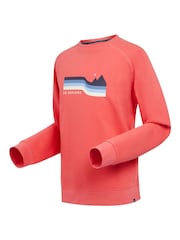 Regatta Red Mens Nithsdale Crewneck Sweatshirt - Image 9 of 9