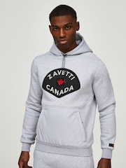 Zavetti Canada Mens Botticini Mesh Pullover Hoodie - Image 4 of 6