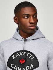 Zavetti Canada Mens Botticini Mesh Pullover Hoodie - Image 5 of 6
