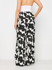 Long Tall Sally Black Wide Leg Trousers - Image 4 of 6