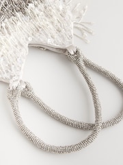 Silver Sequin Ombre Bucket Bag - Image 10 of 10