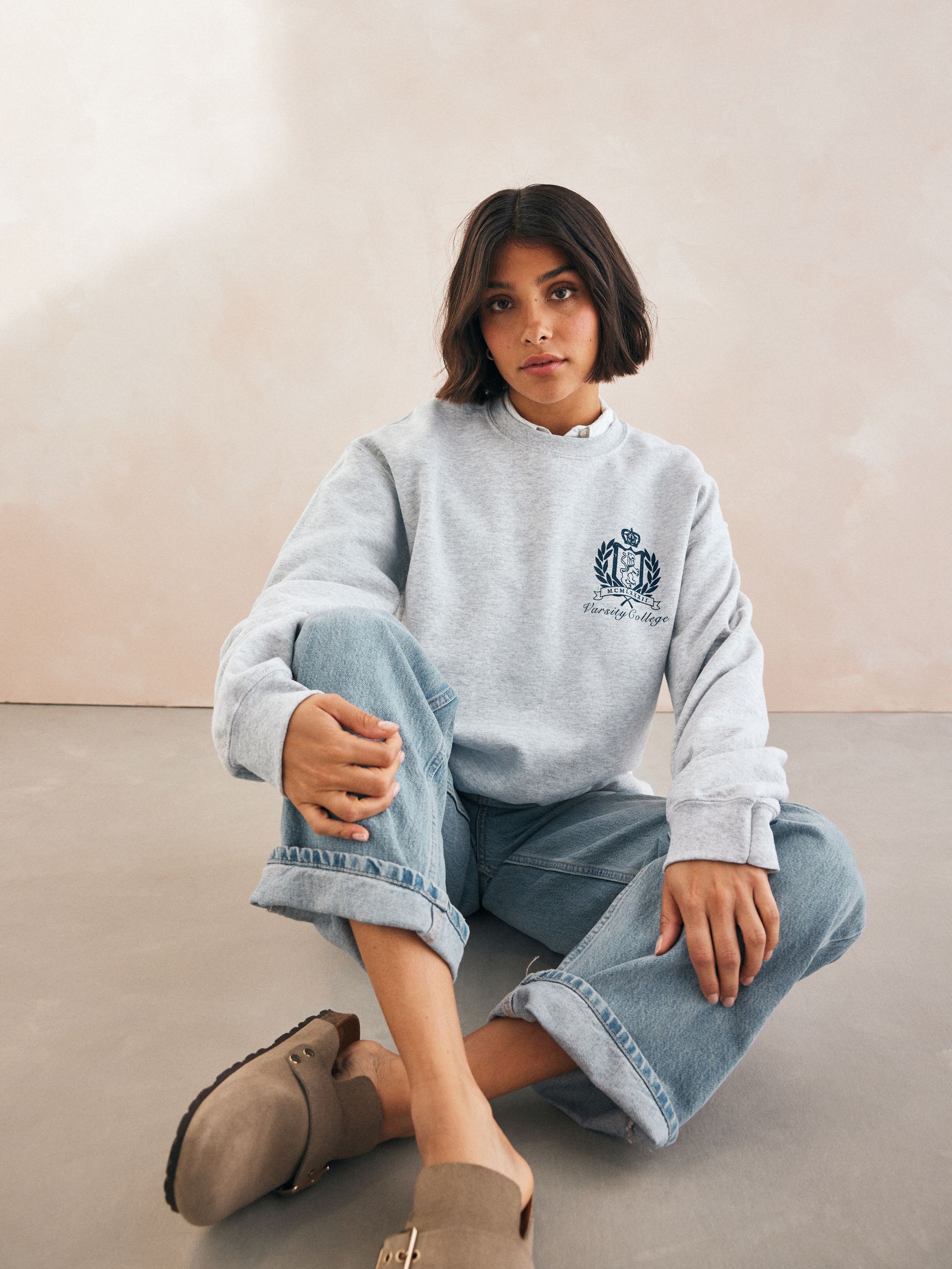Next grey sweatshirt discount