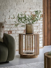 Gallery Home Natural Larriston Side Table - Image 1 of 5