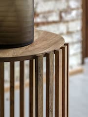 Gallery Home Natural Larriston Side Table - Image 2 of 5