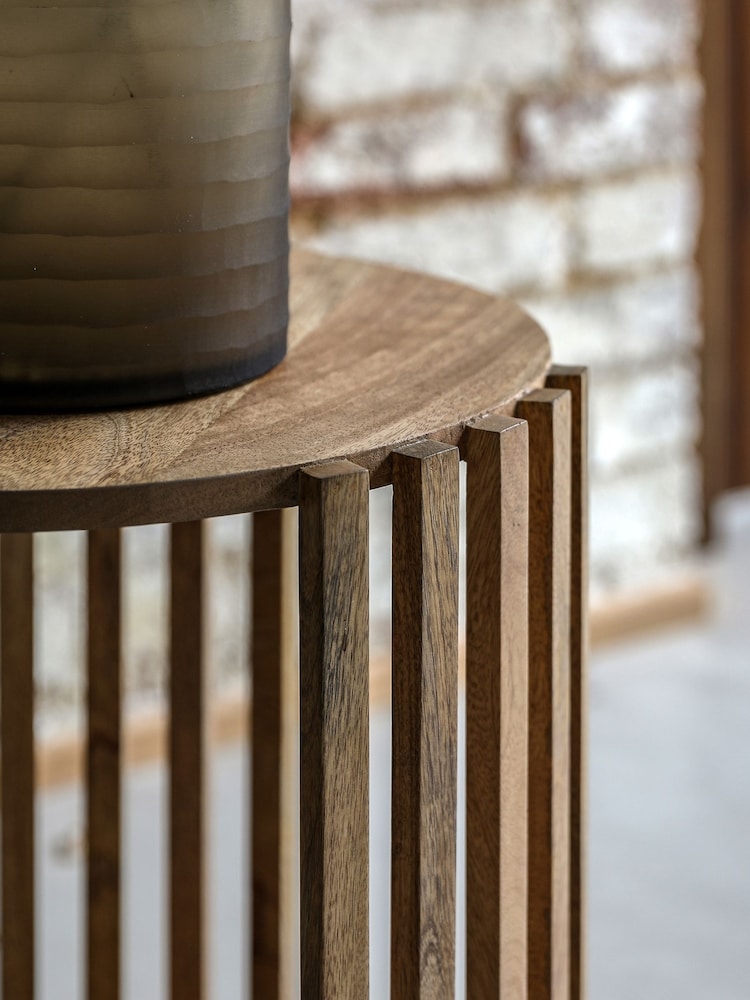 Gallery Home Natural Larriston Side Table - Image 2 of 5
