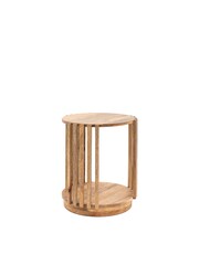 Gallery Home Natural Larriston Side Table - Image 4 of 5