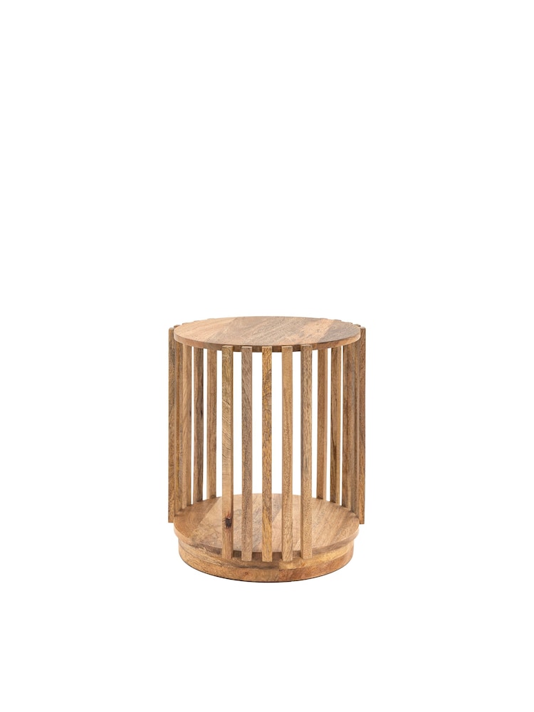 Gallery Home Natural Larriston Side Table - Image 5 of 5