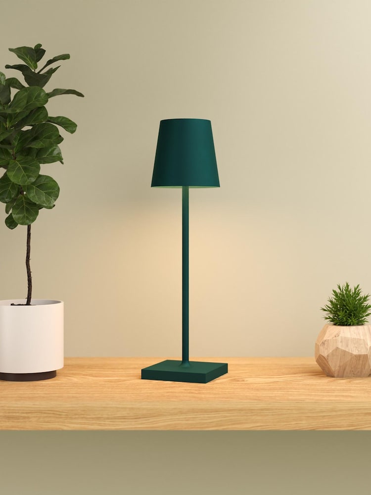 SolarCentre Blue Jour USB Solar Rechargeable Outdoor Table Lamp - Image 1 of 3