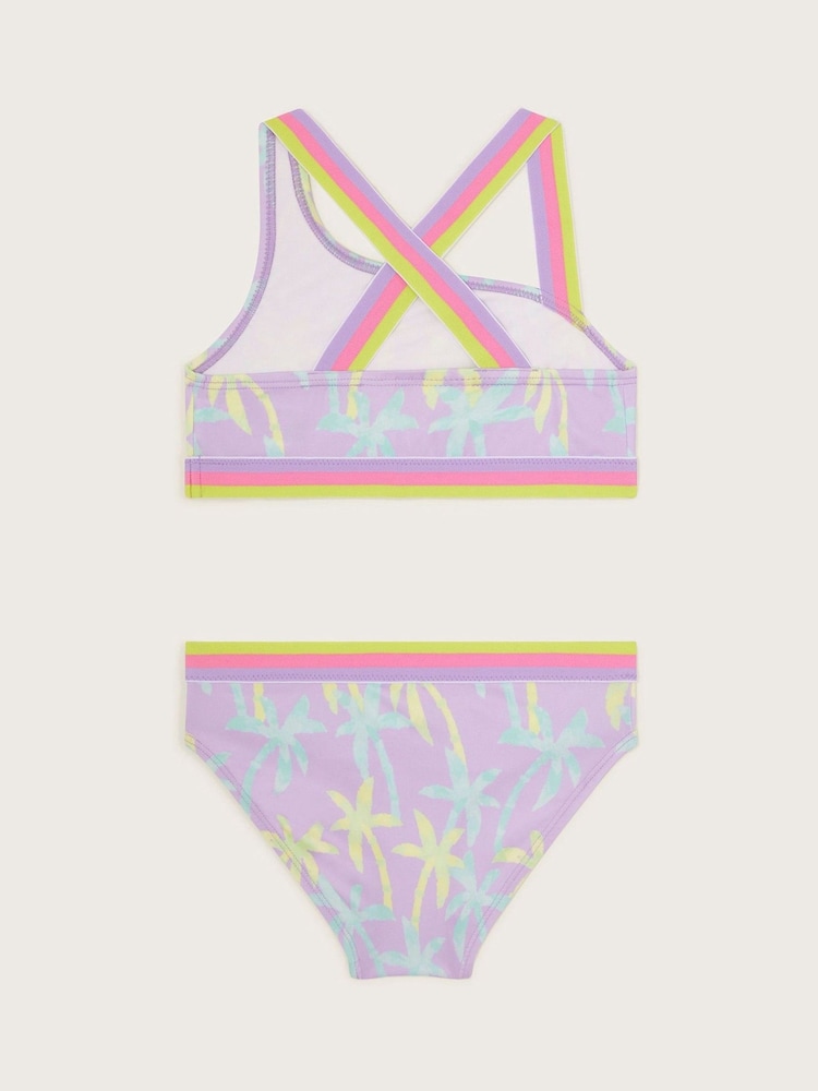 Monsoon Bikini-Set mit Palmenaufdruck - Bild 2 von 3