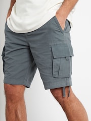 Threadbare Dark Fuel Cargo Shorts - Image 1 of 4