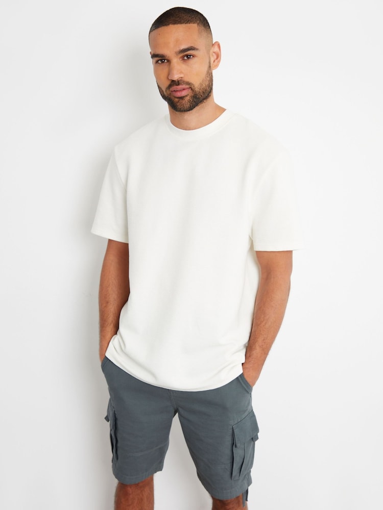 Threadbare Dark Fuel Cargo Shorts - Image 4 of 4