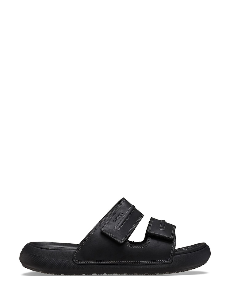 Crocs Black Yukon Vista II Sandals - Image 1 of 7