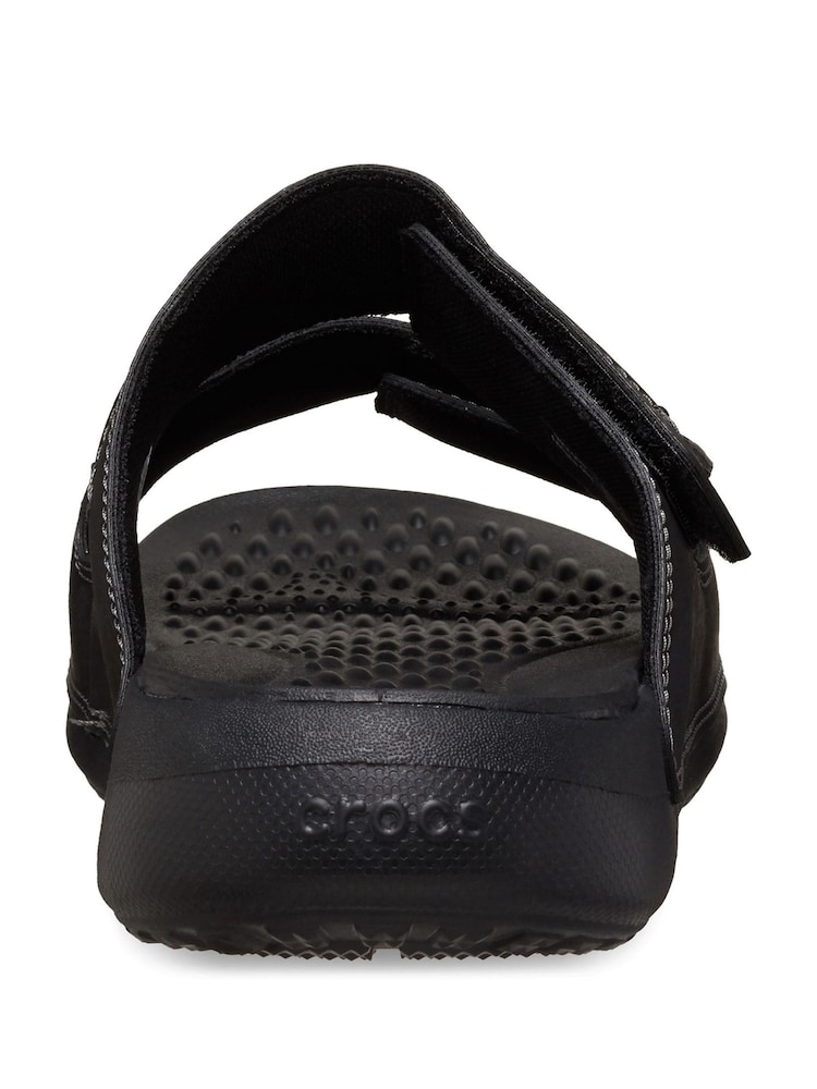 Crocs Black Yukon Vista II Sandals - Image 2 of 7