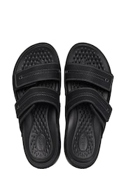 Crocs Black Yukon Vista II Sandals - Image 7 of 7