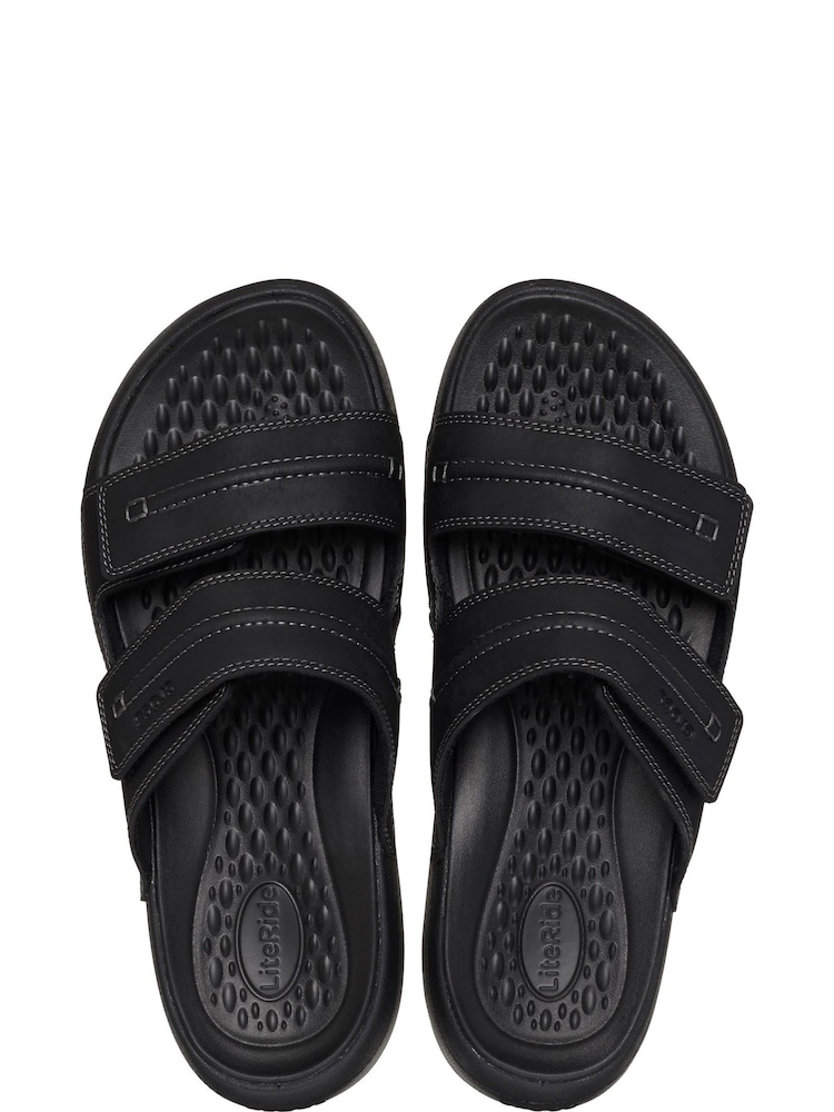 Crocs Black Yukon Vista II Sandals - Image 7 of 7
