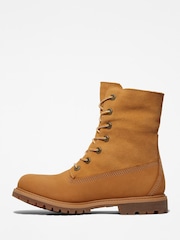 Timberland Authentic Warm Lined Brown Boots - Image 3 of 9
