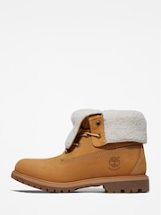 Timberland Authentic Warm Lined Brown Boots - Image 6 of 9