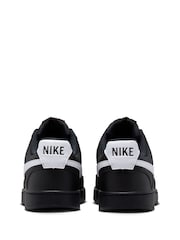 Nike Black Court Vision Low Trainers - Image 5 of 8