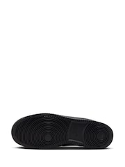 Nike Black Court Vision Low Trainers - Image 6 of 8