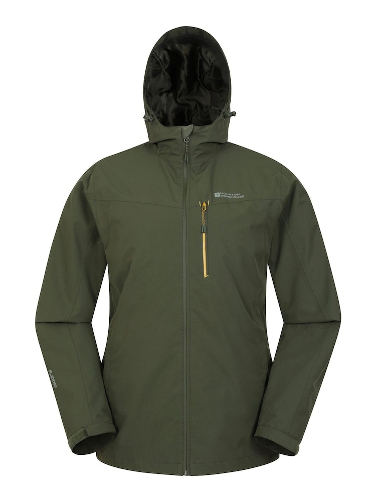 Mountain Warehouse Green Brisk Extreme Mens Waterproof Jacket - Image 1 of 5