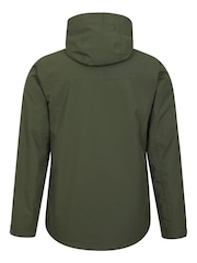 Mountain Warehouse Green Brisk Extreme Mens Waterproof Jacket - Image 3 of 5
