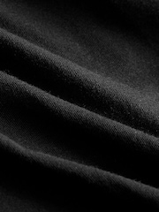 Gap Black Crew Neck Favourite Cotton-Modal Short Sleeve T-Shirt - Image 5 of 5