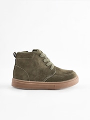 Green Wide Fit (G) Warm Lined Chukka Boots - Image 2 of 6